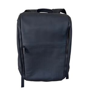 NWOT Duchamp London Rubberized Computer Backpack in Black